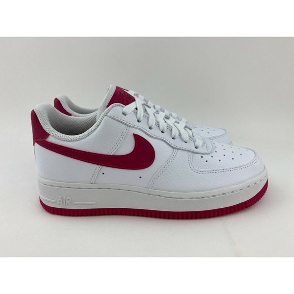 Nike Air Force 1 07 Wild Cherry White Women's Sneakers Shoes Pink Red - Picture 7 of 12